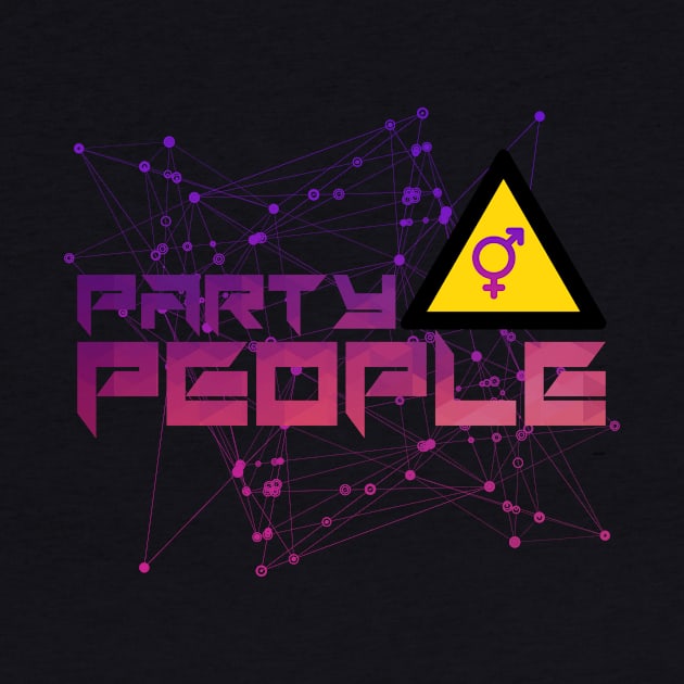 Techno EDM Party People Male Female by shirtontour